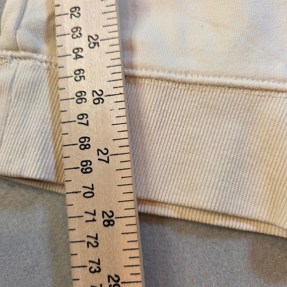 Original Penguin Mens Cream Jogger Sweatpants XL Off White Fleece Pants 0001892